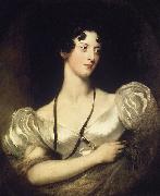 Sir Thomas Lawrence Portrait of Miss Caroline Fry oil